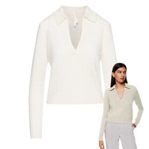 Babaton Provincial Luxe Cashmere Sweater in Birch 2XS